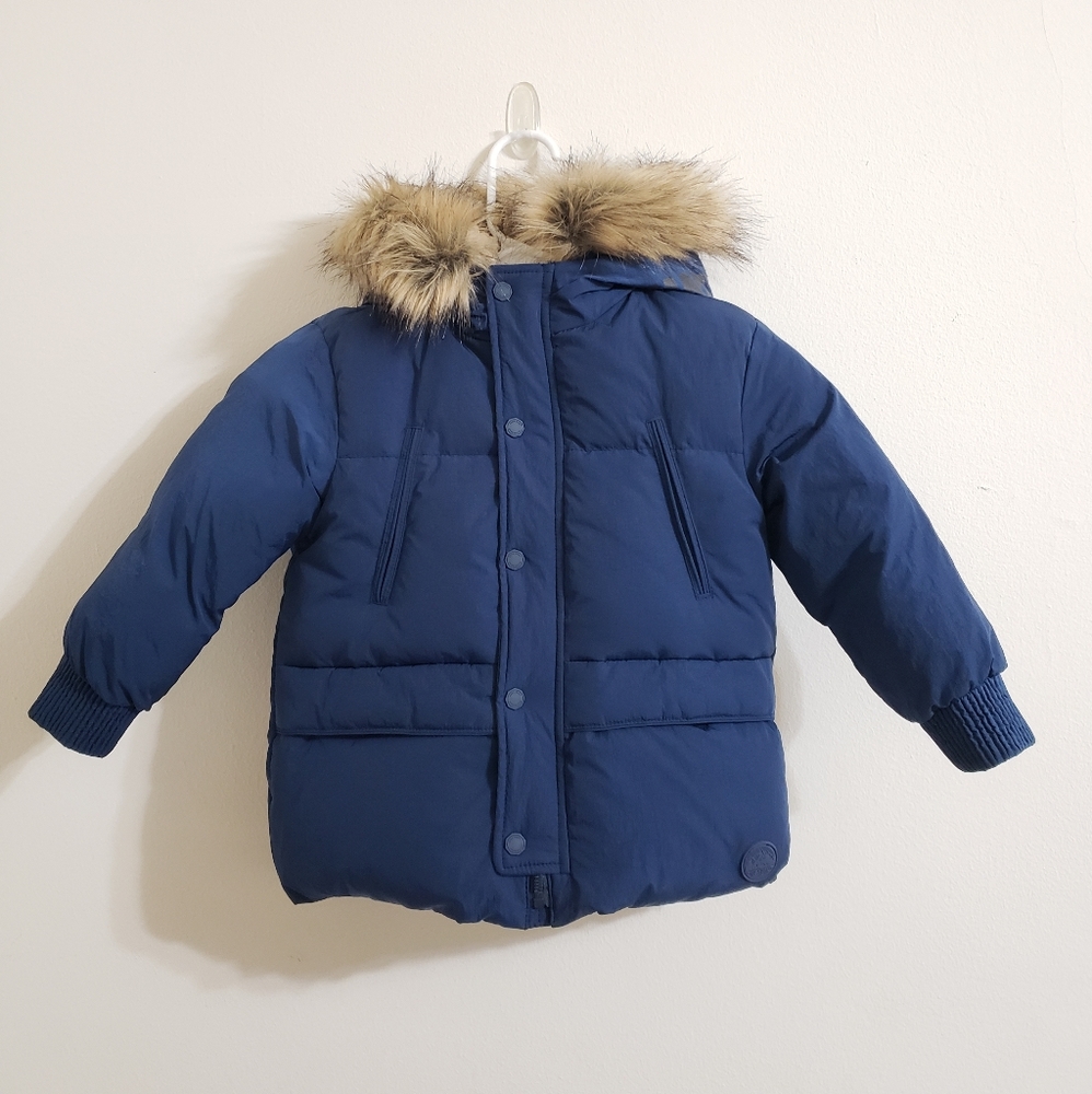 Zara Kid's Down Feather Jacket - Picture 2 of 8